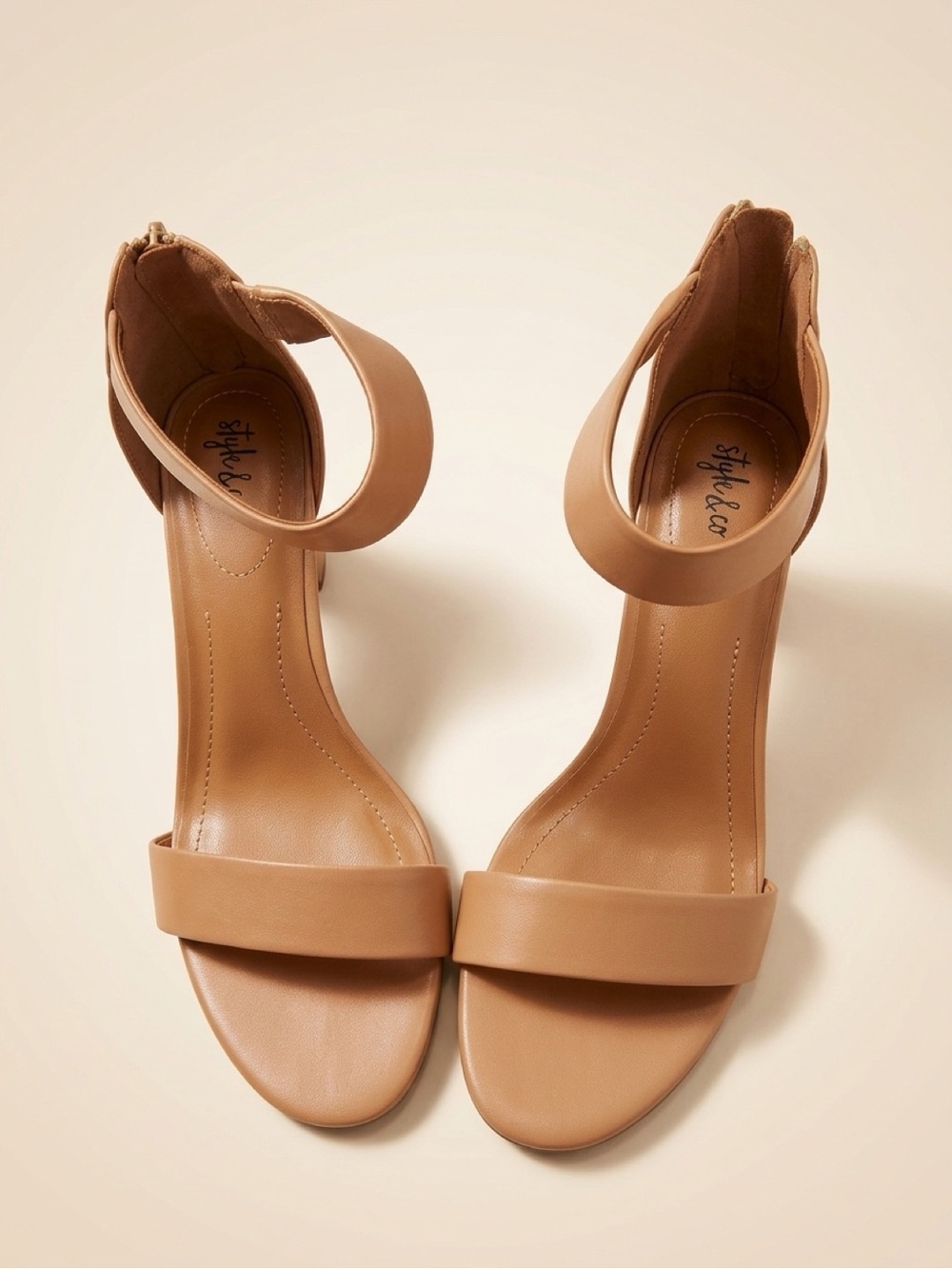 Stylish Beige Heels by